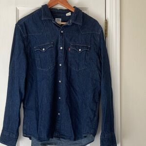 LEVI Pearl snaps button down